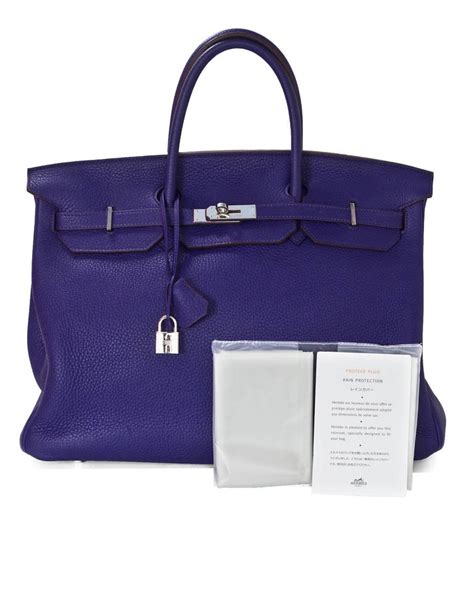 Hermes rain Birkin bag